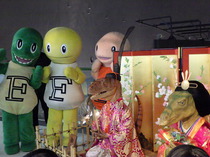 ★☆「恐竜ひな人形」お披露目式に参加したじゅら！！☆★