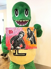 B'zライブ会場で「恐竜王国福井」をPR！